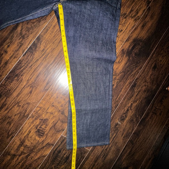 Double RL RRL made in USA salvedge denim slim boot cut dark wash Ralph Lauren - Picture 10 of 16